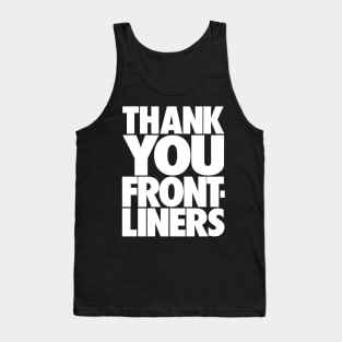 THANK YOU FRONTLINERS - White Tank Top